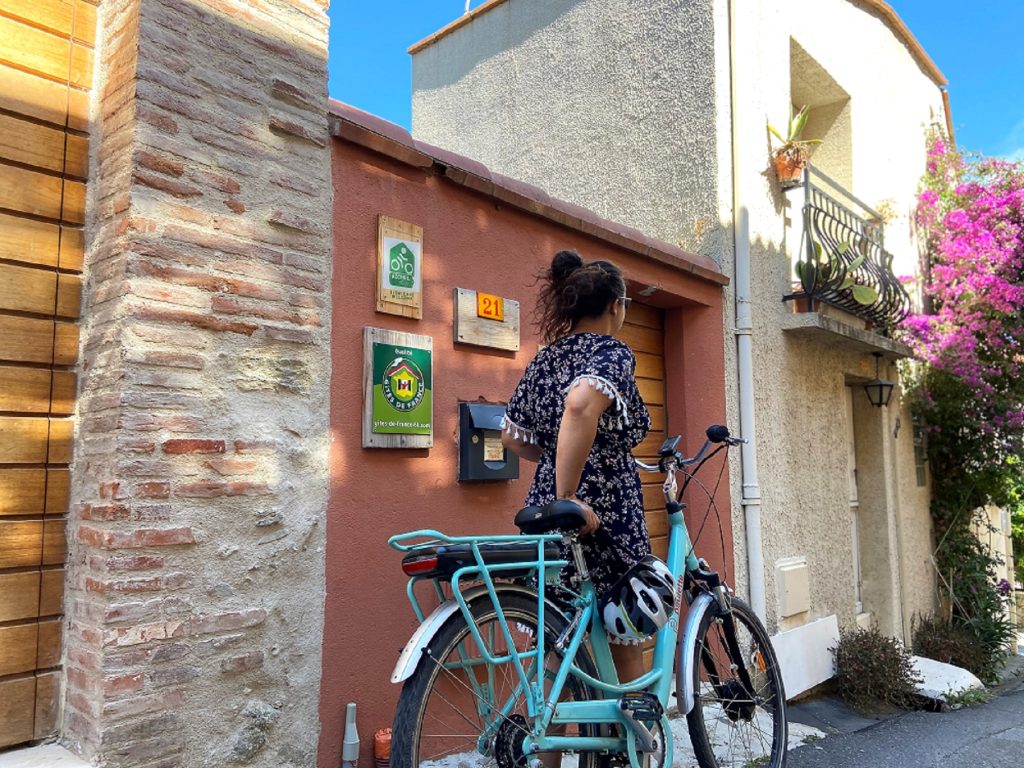 Alojamiento con recepción de bicicletas en los Pirineos Mediterráneo.